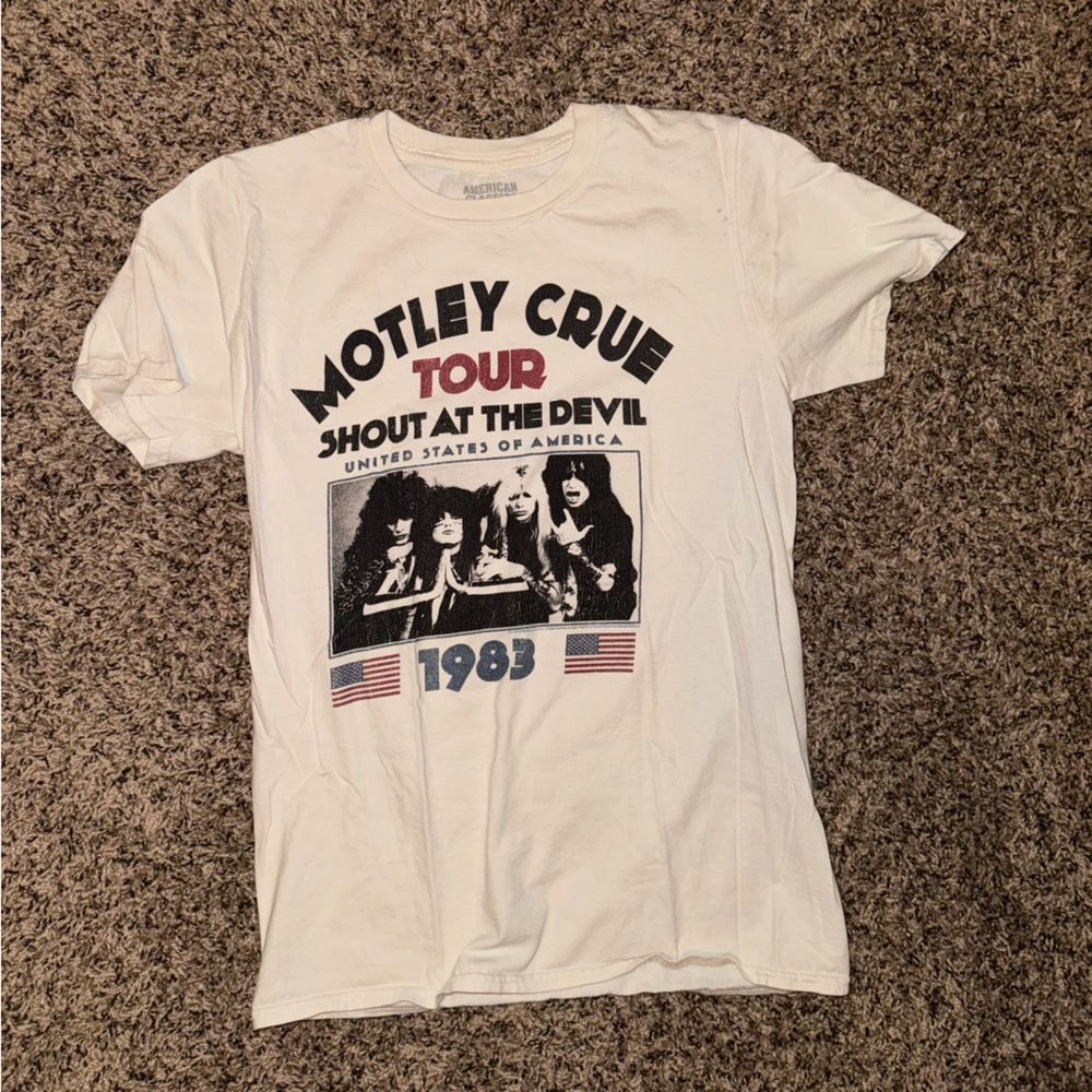 Motley Crue White Tour Graphic Tee